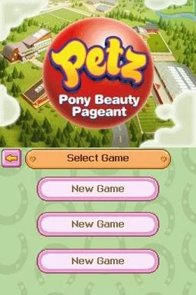 Petz - Pony Club (Europe) (En,Fr,De,Es,It) screen shot title